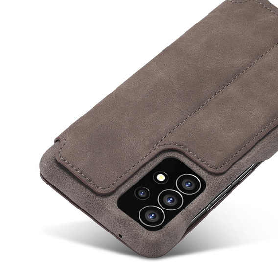 Чохол-книжка для Samsung Galaxy A53 5G, LC.IMEEKE, кава