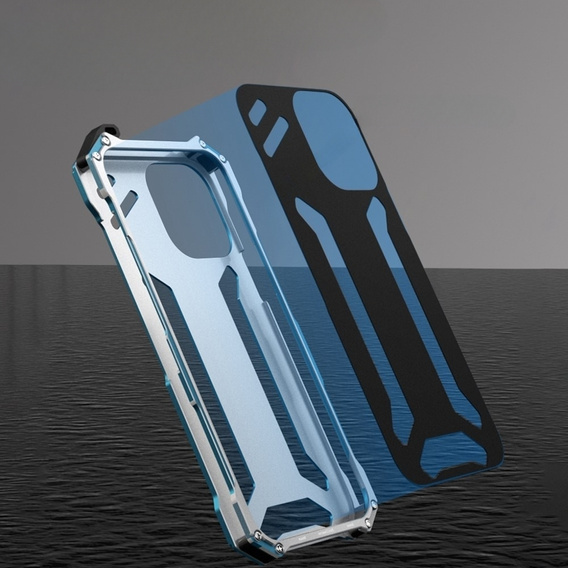 Чохол R-JUST для iPhone 14 Pro, Hollow Armour, м'яти