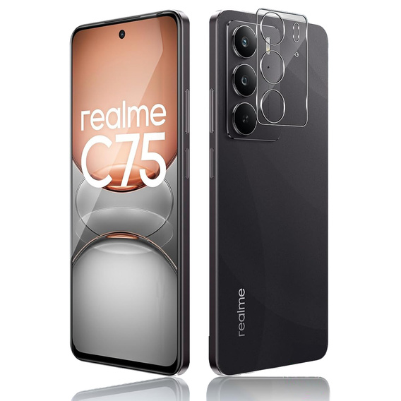 Закаленное стекло камеры для Realme 14X / Realme C75, прозрачный