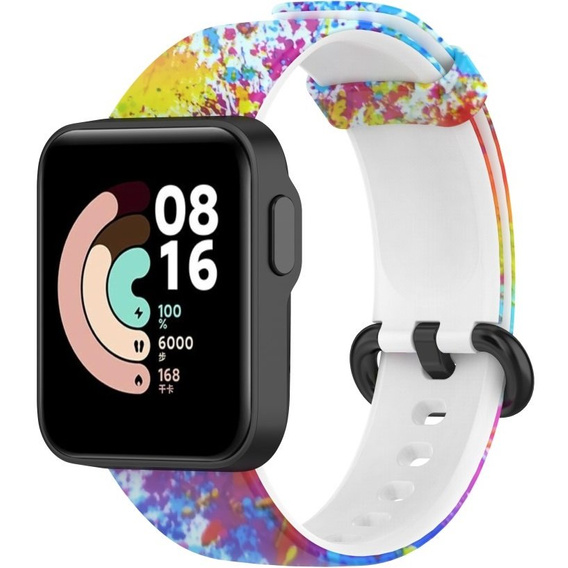 Силиконовый ремешок для Xiaomi Mi Watch Lite, Colorful Print