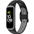Силиконовый ремешок для Samsung Galaxy Fit 2 SM-R220, Black / Grey