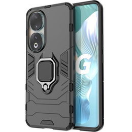 Чехол до Honor 90, Kickstand Ring, чёрный