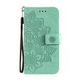 Откидной чехол для Oppo Reno5 Z / A94 / A95 5G, Mandala, зелёный
