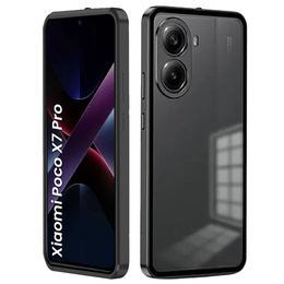Чохол для Xiaomi Poco X7 Pro 5G, Frame Case, чорний