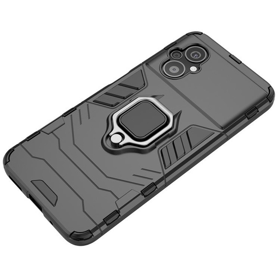 Чoхол до Xiaomi Poco M5 4G, Kickstand Ring, чорний