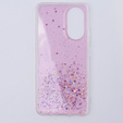 Чехол до Oppo A58 4G, Glittery, розовый