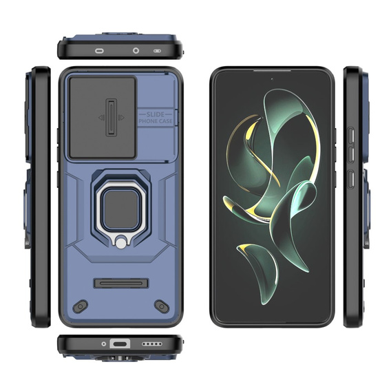 Чохол для Xiaomi 13T / 13T Pro, KickStand Camera Lens, м'яти