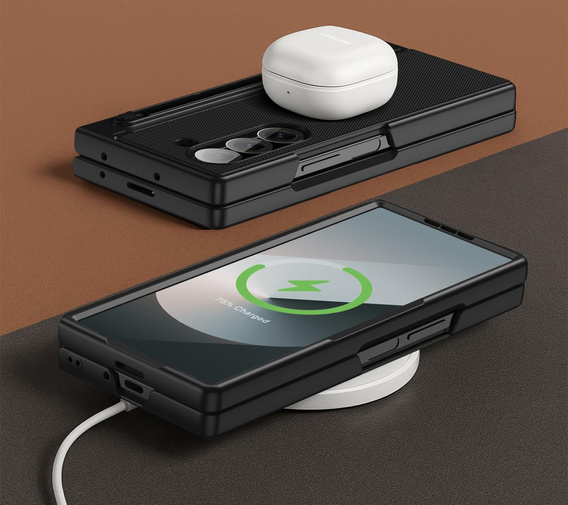 Стеклянный чехол с полной защитой 360° для Samsung Galaxy Z Fold7 5G