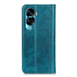 Чoхол до Honor 90 Lite 5G, Wallet Litchi Leather, зелений