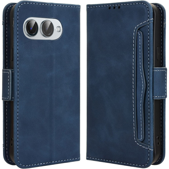 Откидной чехол для T Phone 3 5G, Card Slot, темно-синий