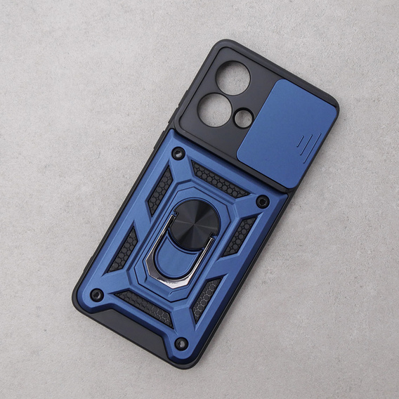 Чехол NOX Camera Slide Motorola Edge 40 Neo, CamShield Slide, синий