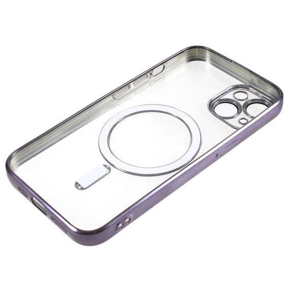 Чoхол до iPhone 13, MagSafe Hybrid, фіолетовий