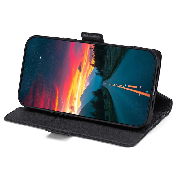 Откидной чехол для Motorola Moto G22, Magnetic Clasp, чёрный