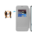 Чохол-книжка для Google Pixel 9A, RFID Wallet MagSafe CamShield, сріблястий