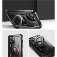 Бронированный чехол для iPhone 13 Pro Max, Dexnor Full Body MagSafe, черный
