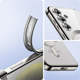 Чохол для Samsung Galaxy S24+ Plus, Electro MagSafe, сріблястий + Скло на екран