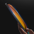 Загартоване скло для Samsung Galaxy Xcover 7, Dux Ducis на весь екран, чорна рамка
