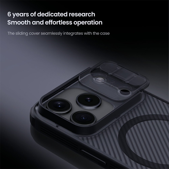 Чехол Nillkin CamShield Pro Magnetic с функцией MagSafe для iPhone 17 Pro