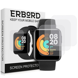 3x ERBORD Гідрогелева фольга для Xiaomi Mi Watch Lite