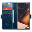 Флип-кейс CASEME для Samsung Galaxy Note 20 Ultra, Waxy Textured, синий