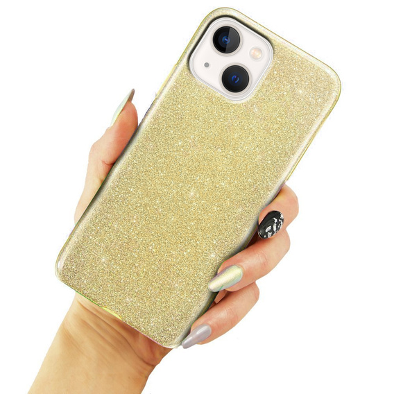 Чoхол Glitter Case до iPhone 13 Mini, Gold