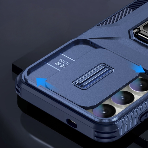 Чохол для Samsung Galaxy S24+ Plus, кришка об'єктива, м'яти