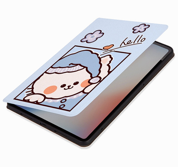 Чохол-обкладинка для Lenovo Tab M10 Plus 10.6 Gen 3 TB-125F TB-128F, blue cat