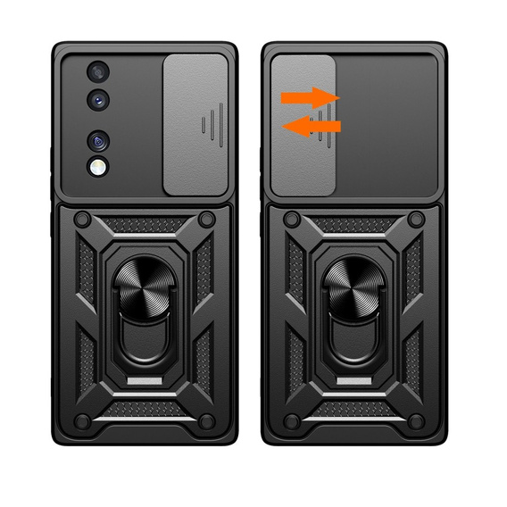 Чохол NOX Camera Slide Honor 70 5G, CamShield Slide, чорний
