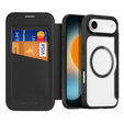 Чехол Dux Ducis для iPhone Air, Skin X Pro, с откидной крышкой, для MagSafe, черный