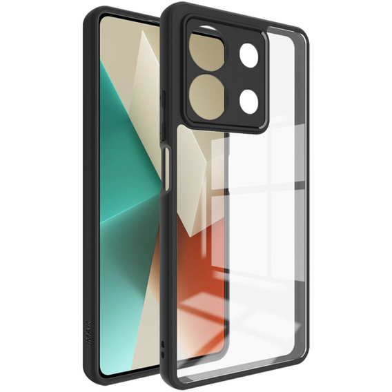 Чехол IMAK для Xiaomi Redmi Note 13 5G, UX-9A Series, прозрачный / черный