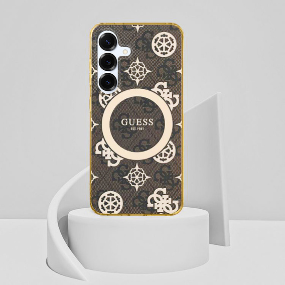 Чохол GUESS Magnetic IML Peony для Samsung Galaxy S25