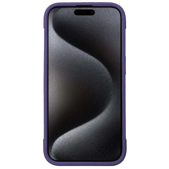 Чохол для iPhone 15 Pro Max, ERBORD Armor Mag, фіолетовий