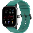 Силиконовый ремешок 20mm, Pine Green/Black Buckle