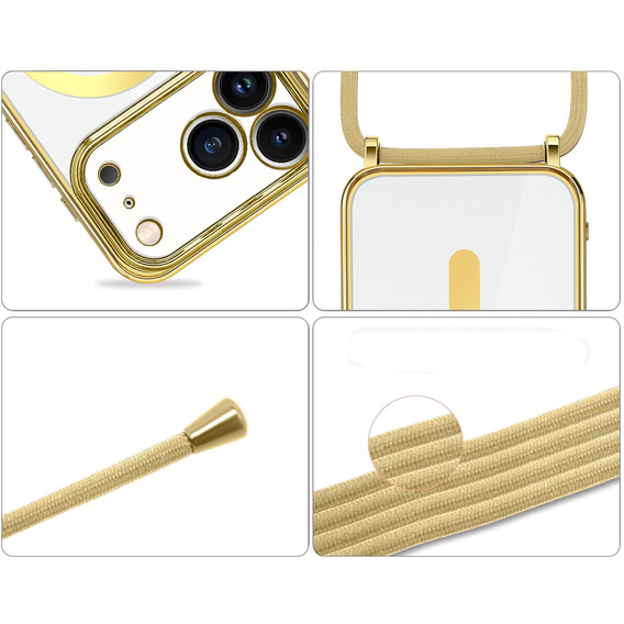 Чехол Electro MagSafe + шнурок для iPhone 17 Pro Max