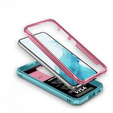 Чохол NOX Camera Slide Samsung Galaxy S23 Plus, CamShield Slide, рожевий / зелений
