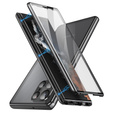 Чохол для Samsung Galaxy S24 Ultra, Magnetic Dual Glass, чорний