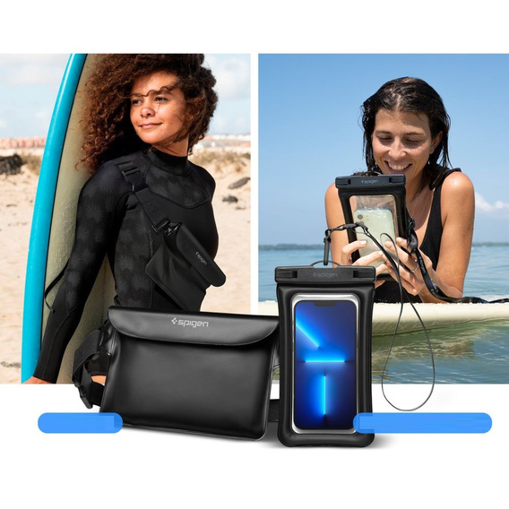 SPIGEN A601 Универсальный водонепроницаемый корпус - Black