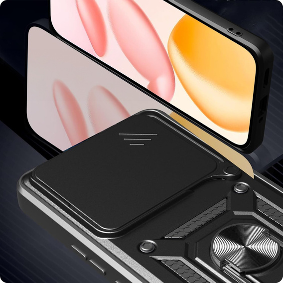 Чехол NOX Camera Slide Honor 400 Pro 5G, CamShield Slide, чёрный