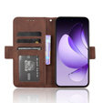 Футляр з клапаном для Oppo Reno 13, Card Slot, коричневий