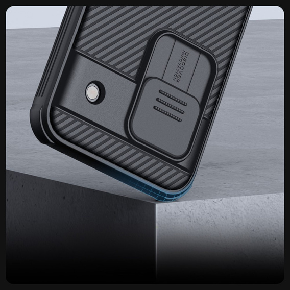 Чохол NILLKIN для Google Pixel 8A, Silicone CamShield Case for MagSafe, чорний