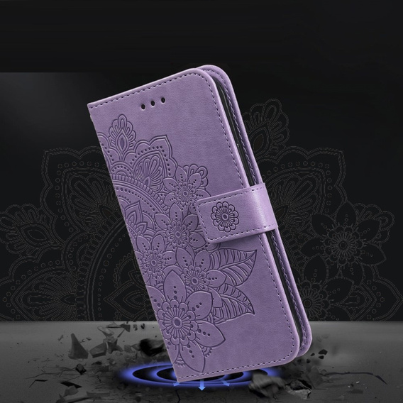 Чохол-книжка для Xiaomi Redmi Note 13 Pro 5G, Mandala, фіолетовий
