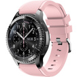 Силиконовый ремешок Twill Texture 22mm, Pink