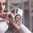 Магнитный чехол для Samsung Galaxy S24 FE, для MagSafe, чёрный