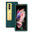 Чехол PC Electroplating Frame до Samsung Galaxy Z Fold3 5G, Green