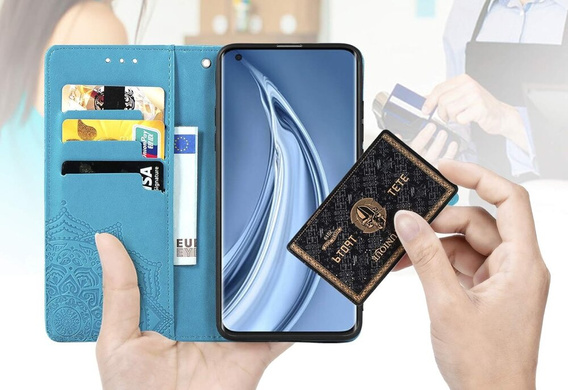 Чохол-книжка для Oppo Reno 12 Pro, Mandala, м'яти