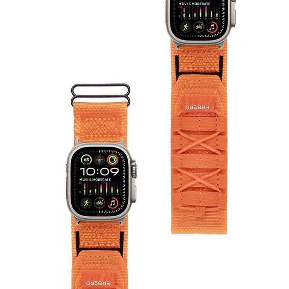 Нейлоновый ремешок ERBORD Runner для Apple Watch 1/2/3/4/5/6/7/8/9/SE/ULTRA/ULTRA 2 42/44/45/49MM