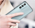 Чoхол до Samsung Galaxy M15 5G, Fusion Hybrid, прозорий / чорний