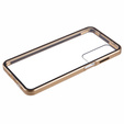 Чохол для Samsung Galaxy A16, Magnetic Dual Glass, золотий