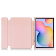 Чехол клавиатура для Samsung Galaxy Tab S6 Lite 2024 / 2022 / 2020, Rotary 360° Leather, розовый rose gold