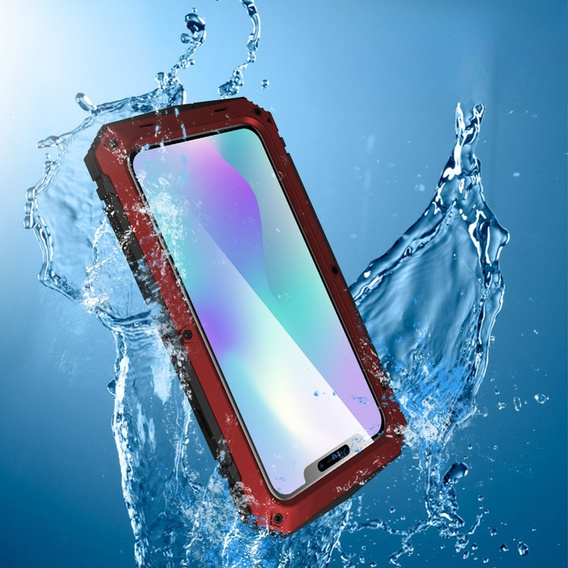 Бронированный чехол для iPhone 11, R-JUST, красный / черный